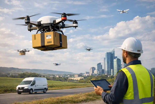 Drone Technology in Delivery Services